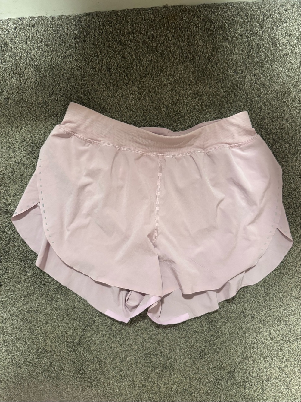 lululemon athletica Light Pink Running Shorts